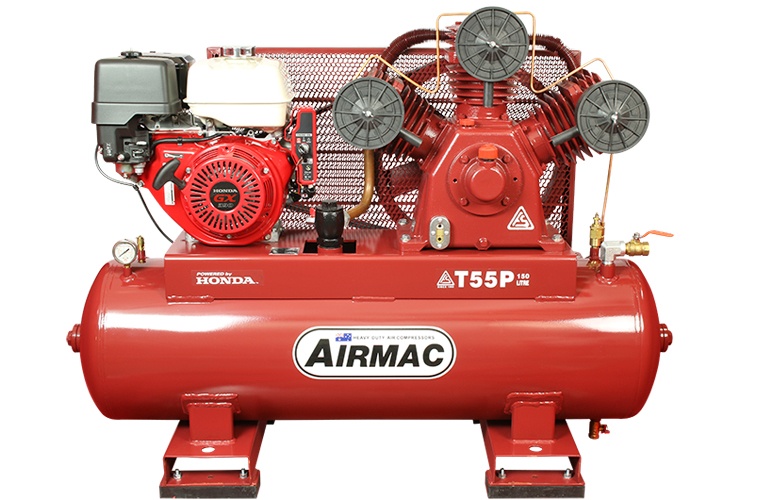 AIRMAC T55 Petrol Air Compressor with Electric Start